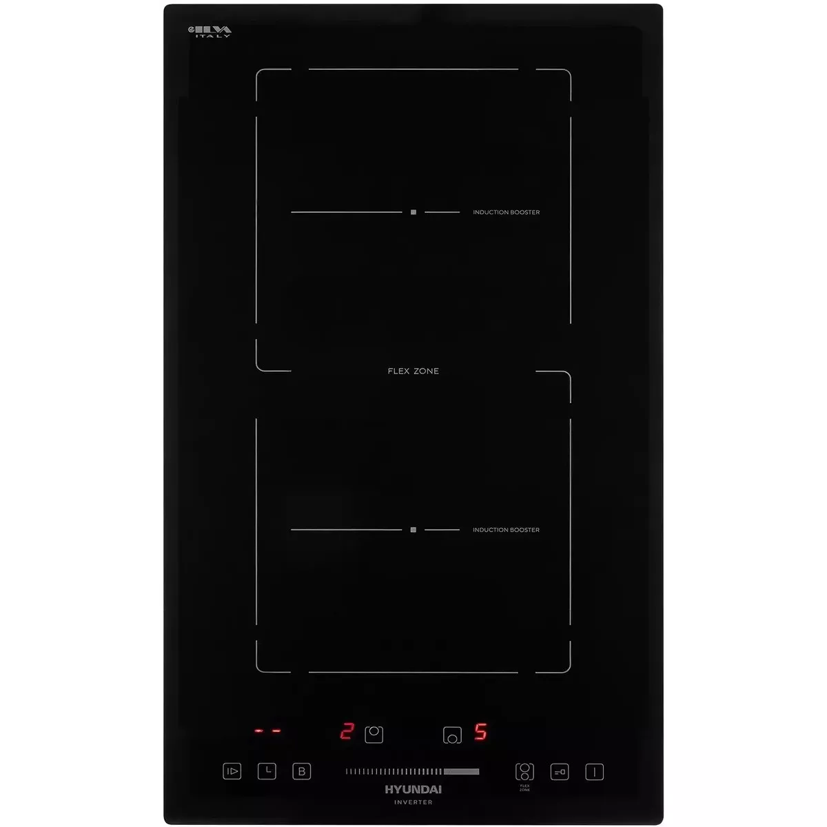 Варочная панель Hyundai HHI 3755 BG, черный