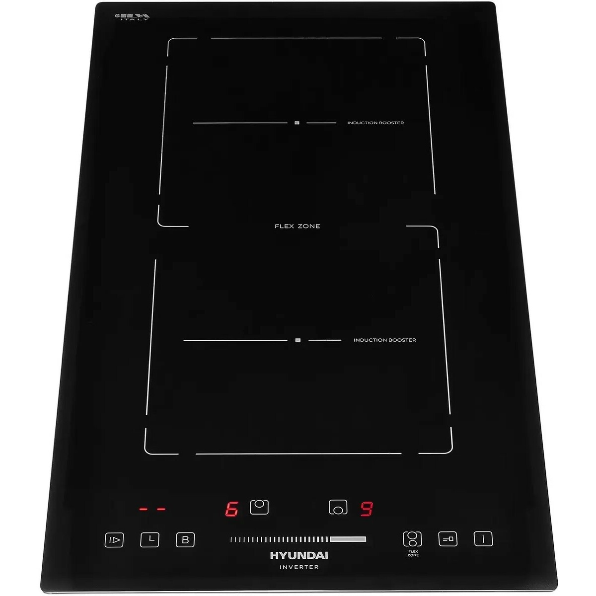 Варочная панель Hyundai HHI 3755 BG, черный