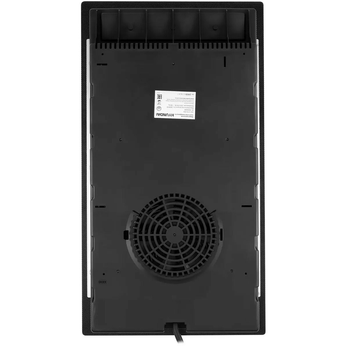 Варочная панель Hyundai HHI 3755 BG, черный