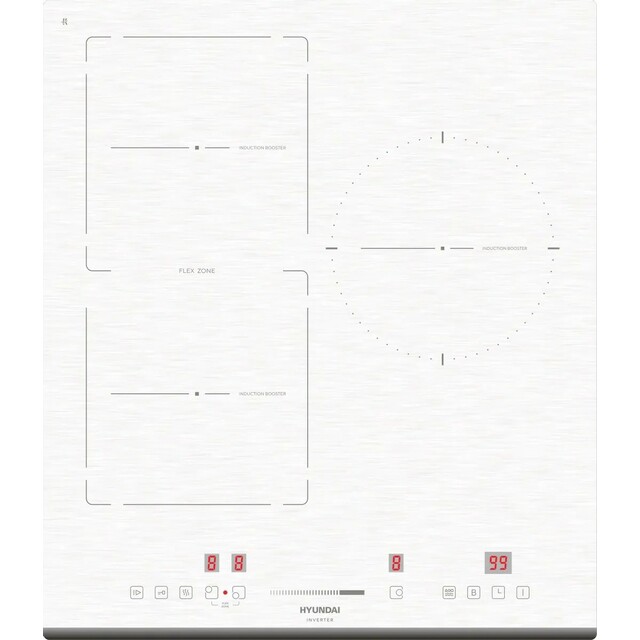 Варочная панель Hyundai HHI 4771 WG, белый Варочная панель Hyundai HHI 4771 WG, белый