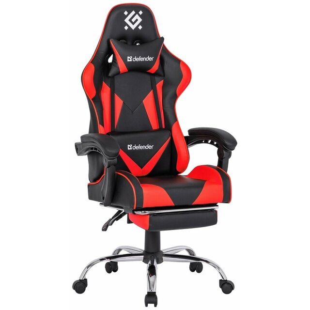 Игровое кресло Defender Pilot (Цвет: Red / Black)