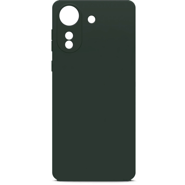 Чехол-накладка Borasco MicroFiber Case для смартфона Xiaomi Redmi 13с (Цвет: Green)