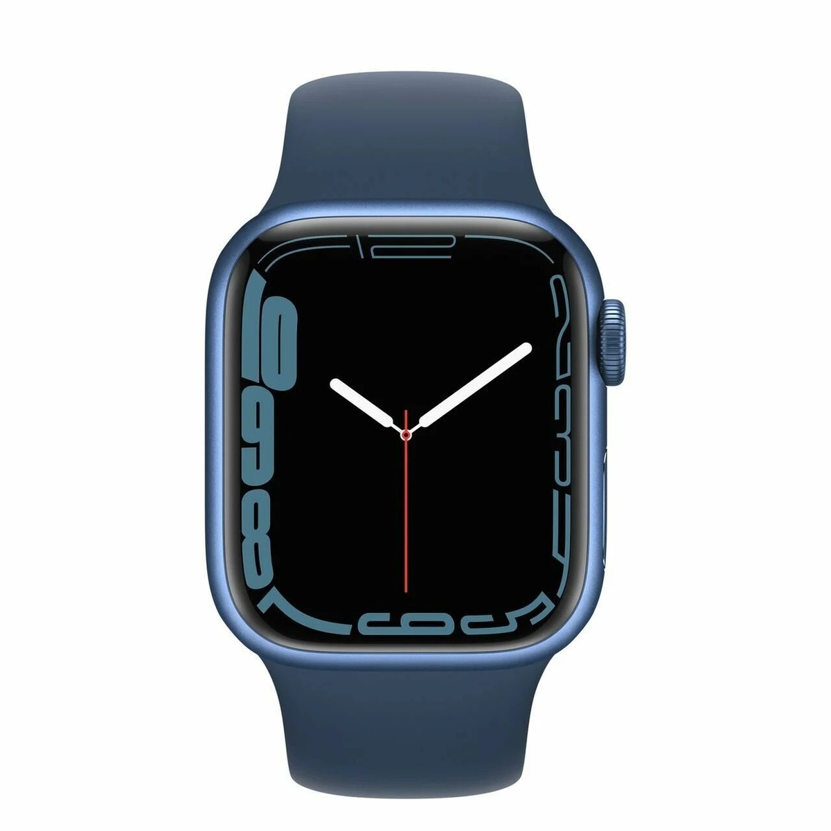 Умные часы Apple Watch Series 7 41mm Aluminum Case with Sport Band (Цвет: Abyss Blue)