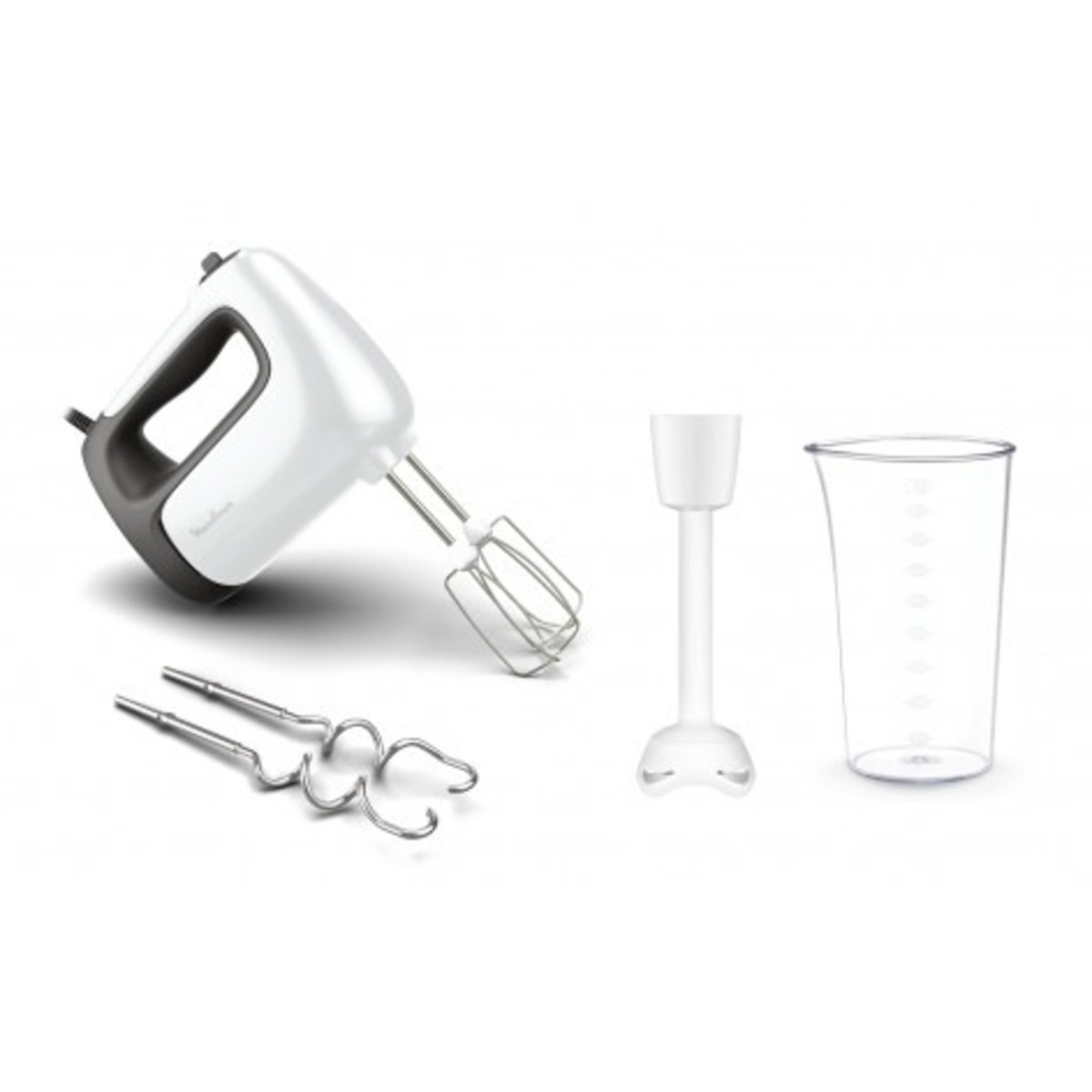 Миксер ручной Moulinex HM461110 (Цвет: White / Black)