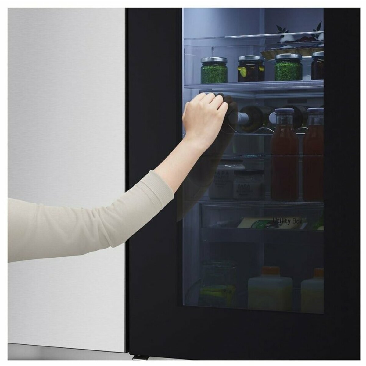 Холодильник LG GC-Q257CAFC (Цвет: Steel)