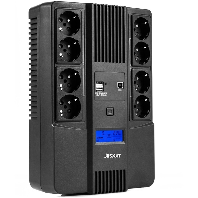 Источник бесперебойного питания Бастион SKAT-UPS 1000-AID-IN-1x9-8