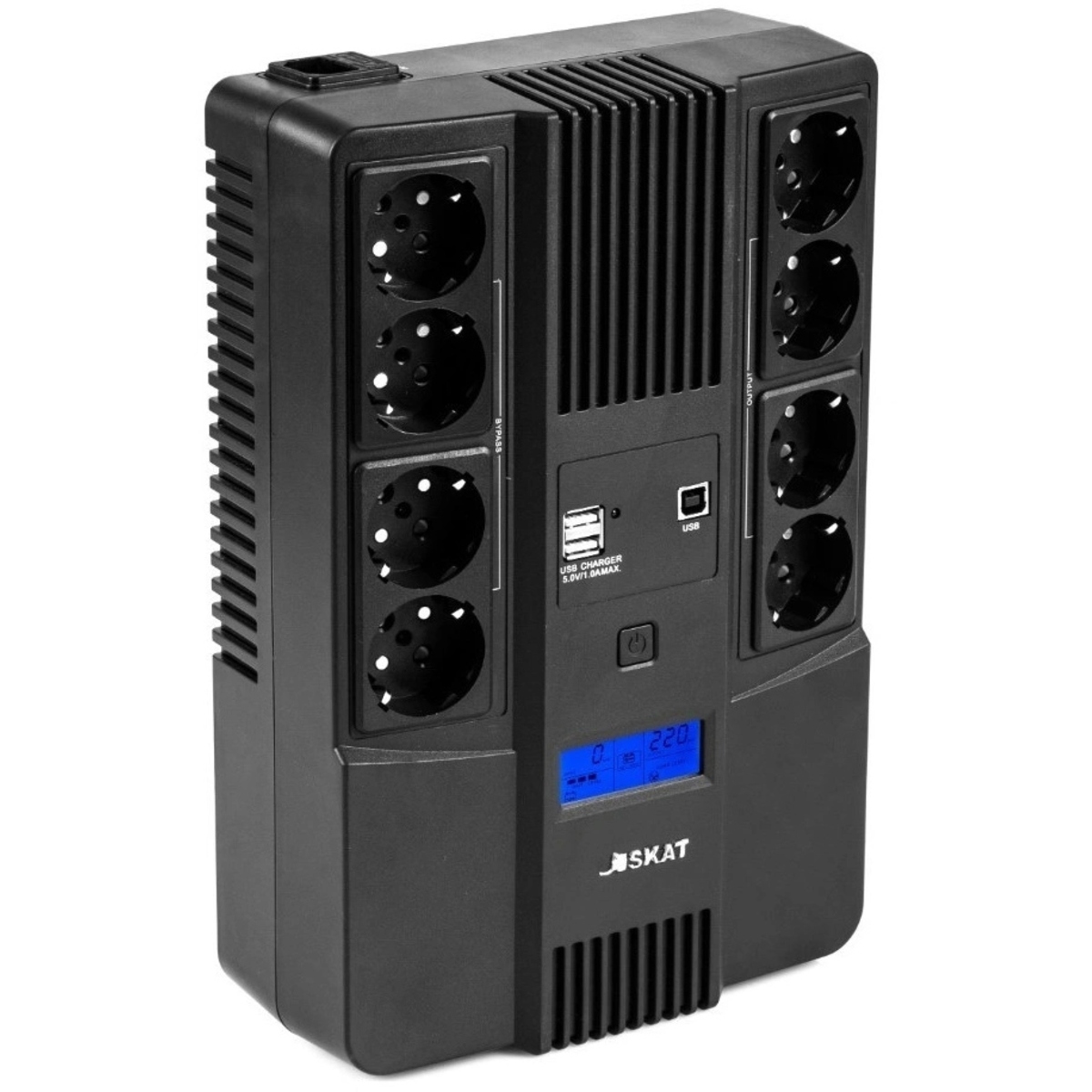 Источник бесперебойного питания Бастион SKAT-UPS 1000-AID-IN-1x9-8