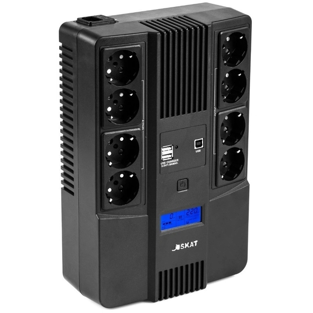 Источник бесперебойного питания Бастион SKAT-UPS 1000-AID-IN-1x9-8