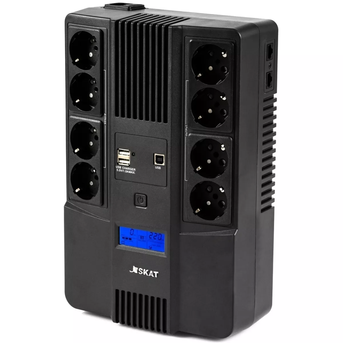 Источник бесперебойного питания Бастион SKAT-UPS 1000-AID-IN-1x9-8