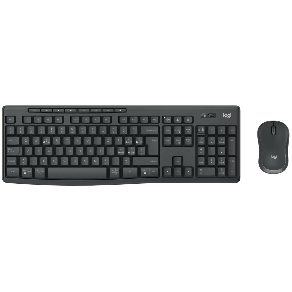 Клавиатура + мышь Logitech MK370, черный