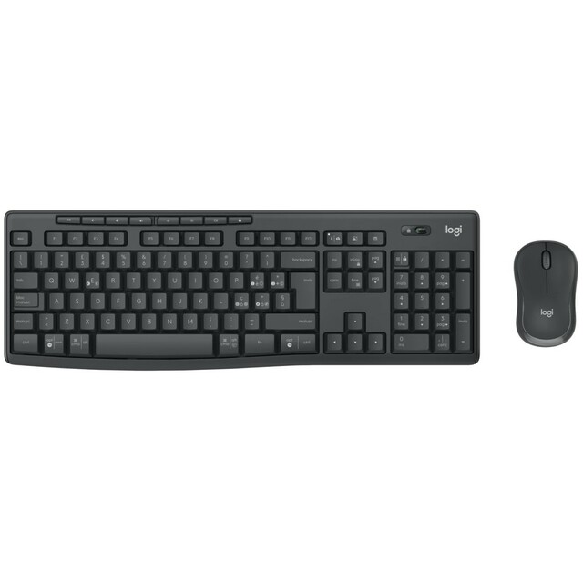 Клавиатура + мышь Logitech MK370, черный