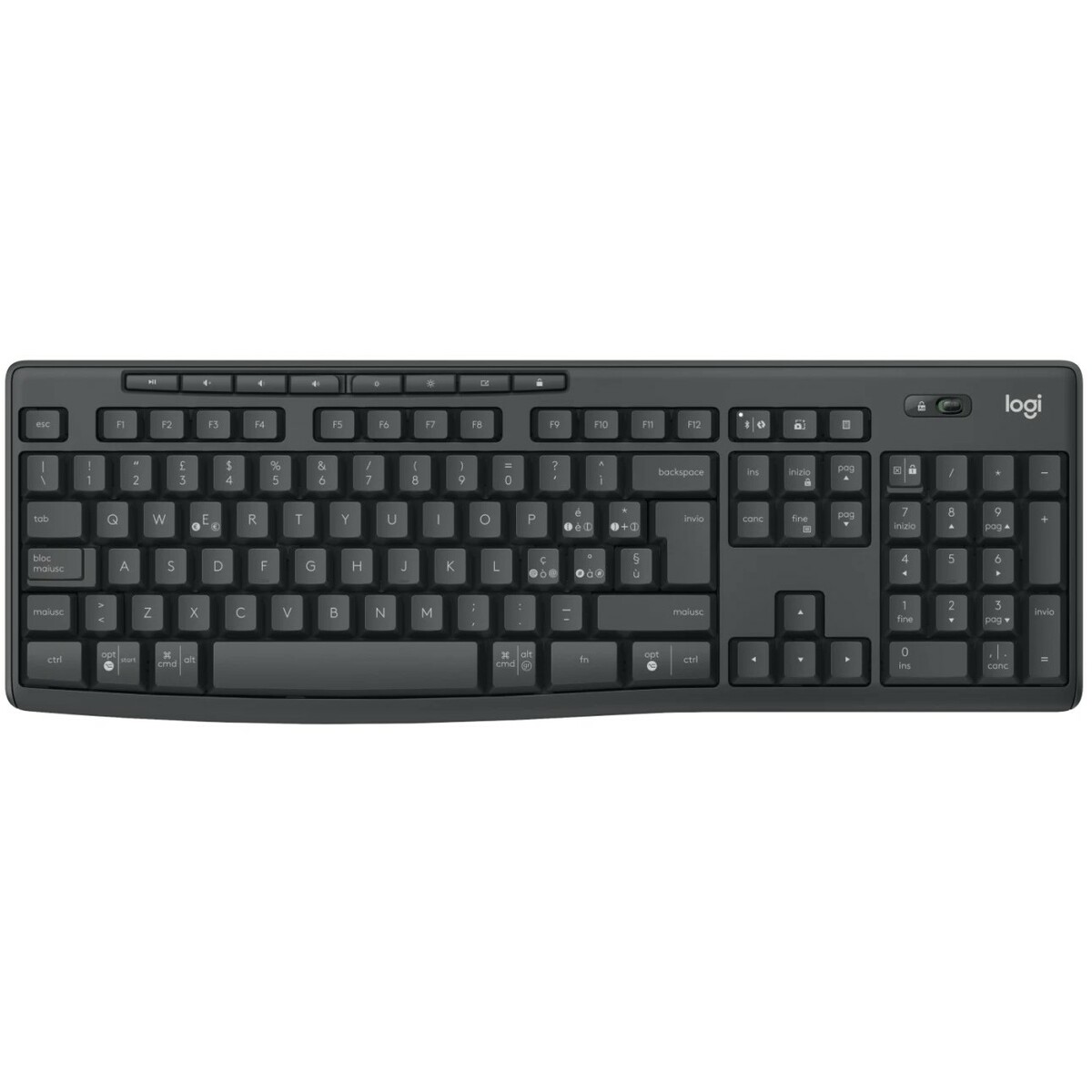 Клавиатура + мышь Logitech MK370, черный