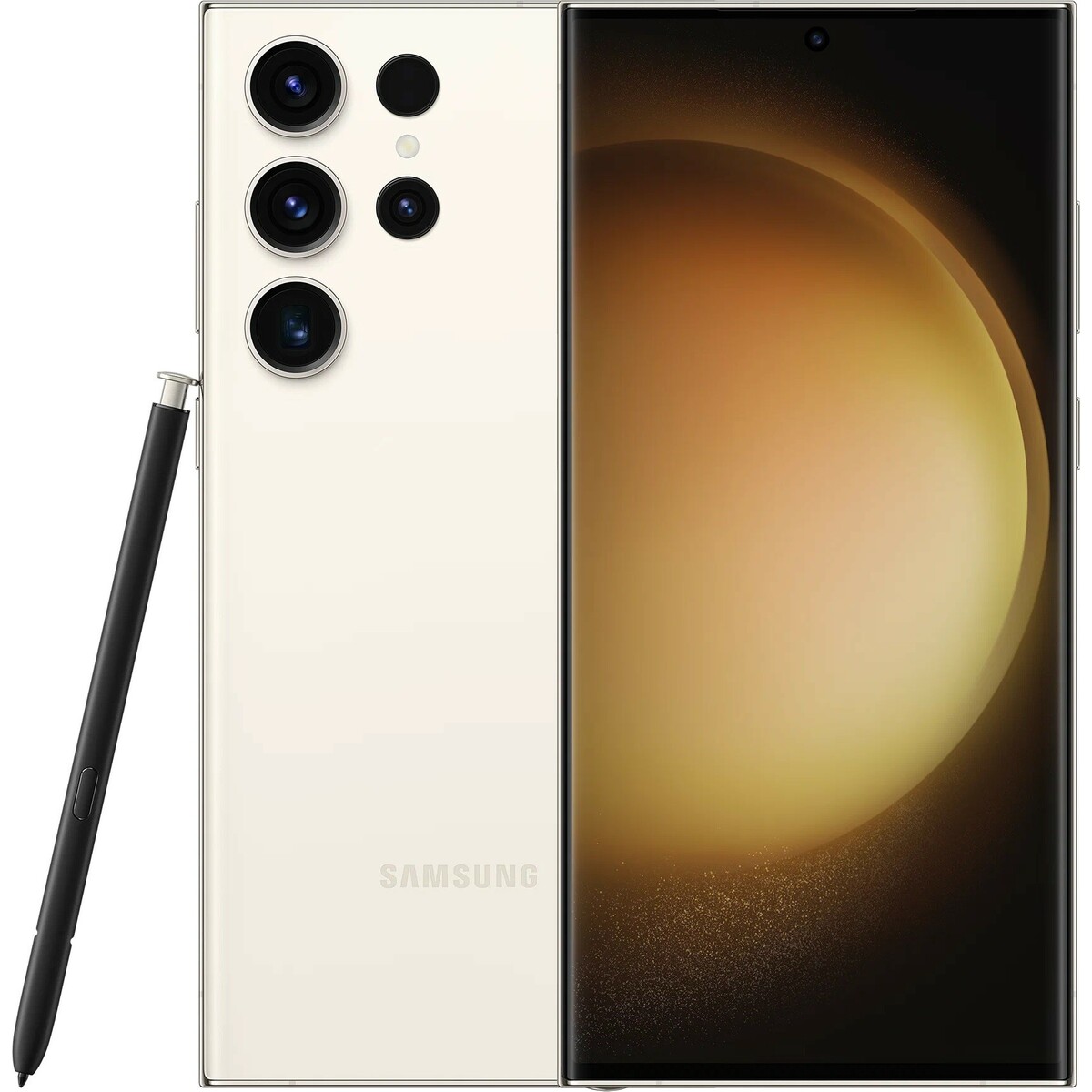 Смартфон Samsung Galaxy S23 Ultra 12/256Gb (Цвет: Cream)