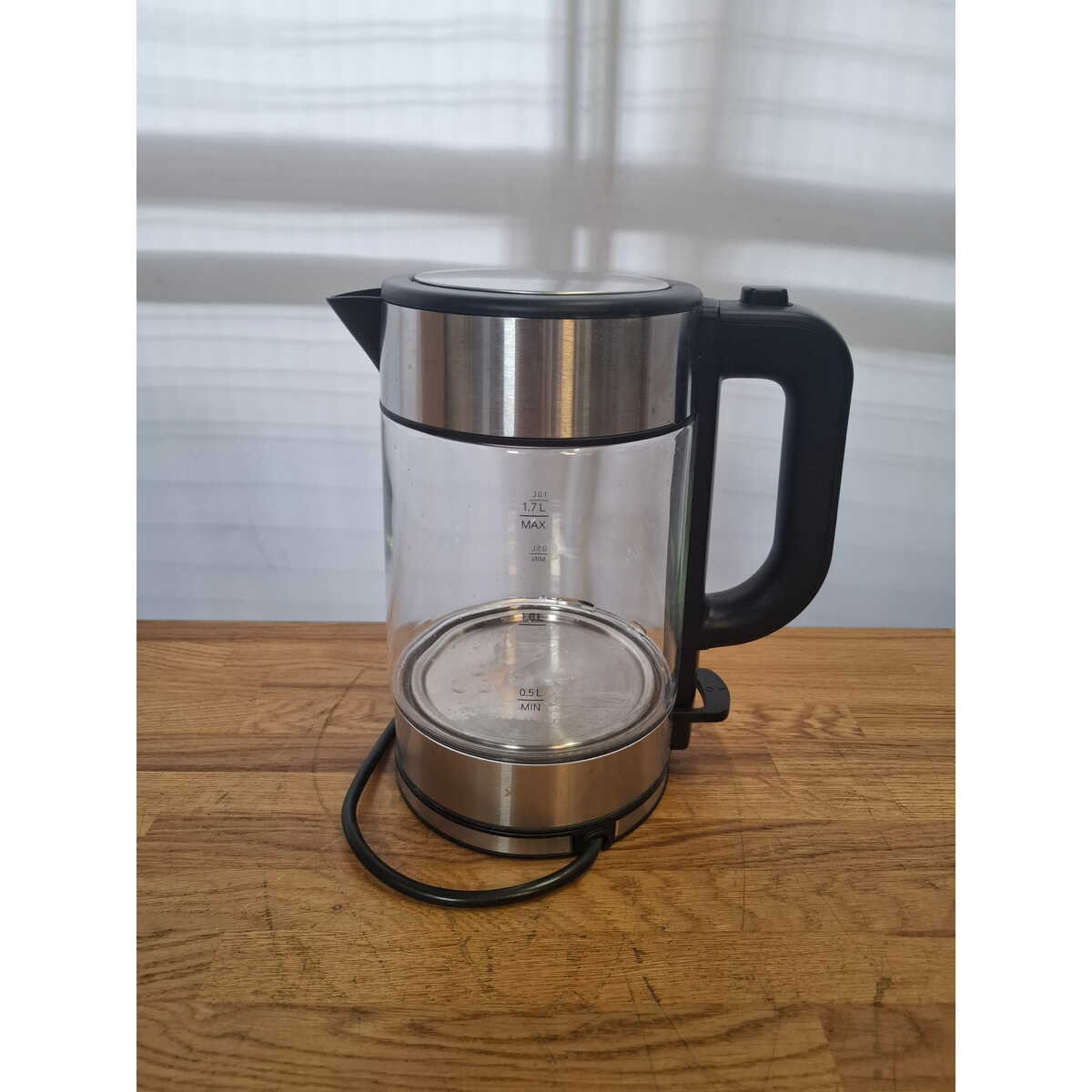 Чайник Xiaomi Electric Glass Kettle RU, черный