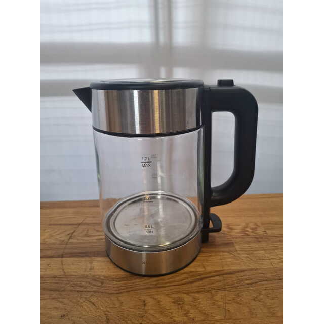 Чайник Xiaomi Electric Glass Kettle RU, черный