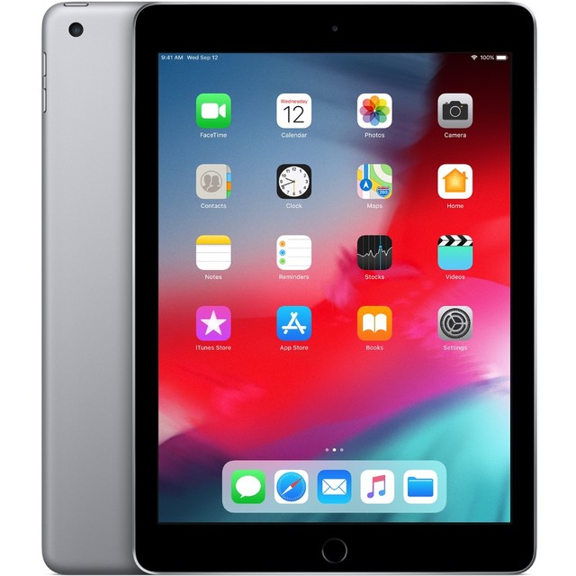Планшет Apple iPad (2018) 128Gb Wi-Fi (Цвет: Space Gray)
