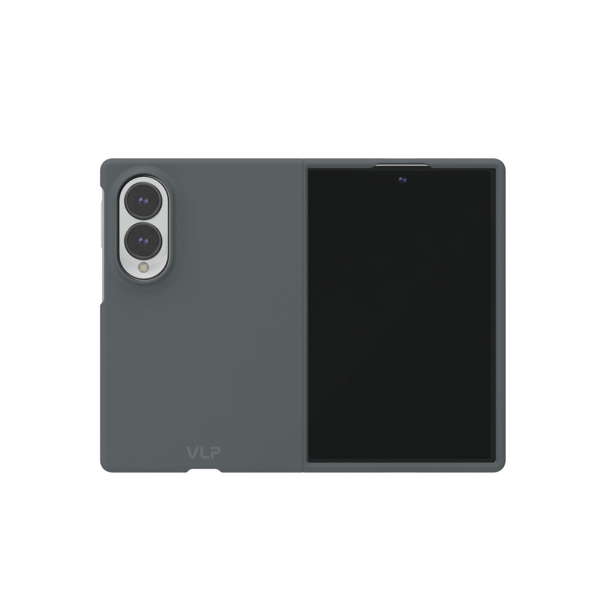 Чехол-накладка VLP Flex Case с MagSafe для Samsung Galaxy Z Fold 8, графитовый