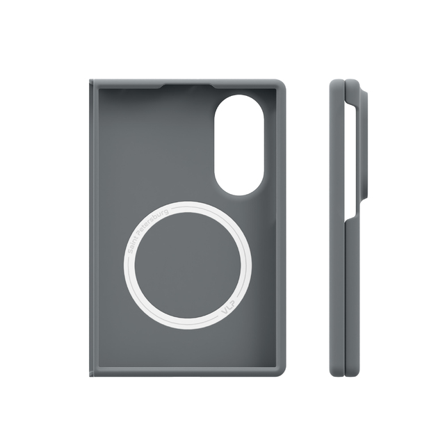 Чехол-накладка VLP Flex Case с MagSafe для Samsung Galaxy Z Fold 8, графитовый Чехол-накладка VLP Flex Case с MagSafe для Samsung Galaxy Z Fold 8, графитовый