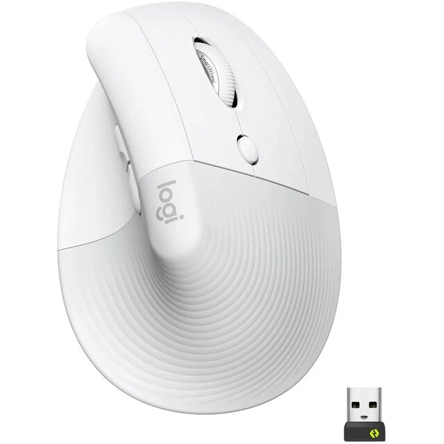 Мышь Logitech Lift, белый
