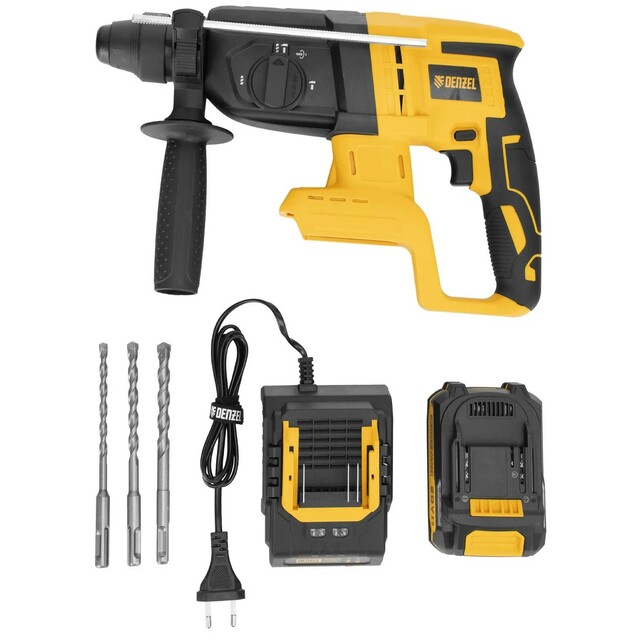 Перфоратор Denzel RHH-BL-20-28 (Цвет: Yellow/Black)