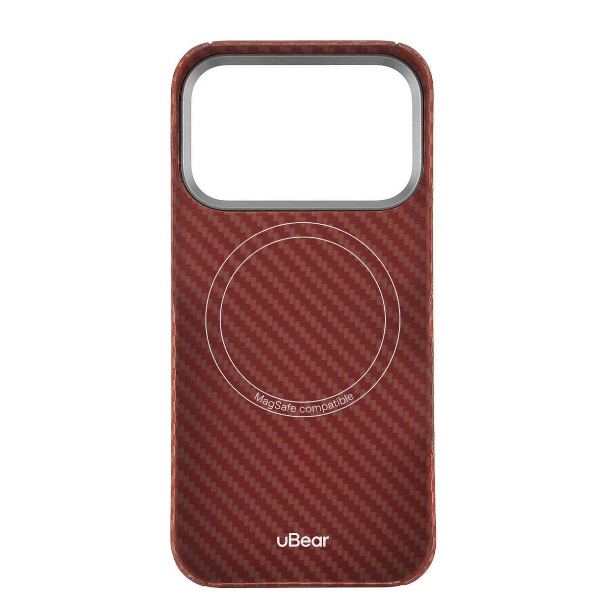 Чехол-накладка uBear Supreme case для Apple iPhone 17 Pro Max (Цвет: Orange)