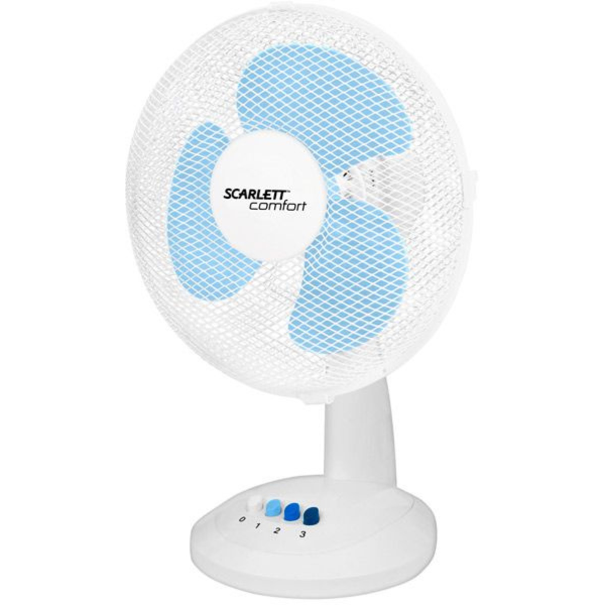 Вентилятор настольный Scarlett SC-DF111S07 (Цвет: White)