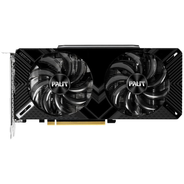 Видеокарта Palit PCI-E PA-RTX2060 DUAL12G NVIDIA GeForce RTX 2060 12288Mb 192 GDDR6 1470 / 14000 DVIx1 HDMIx1 DPx1 HDCP Ret