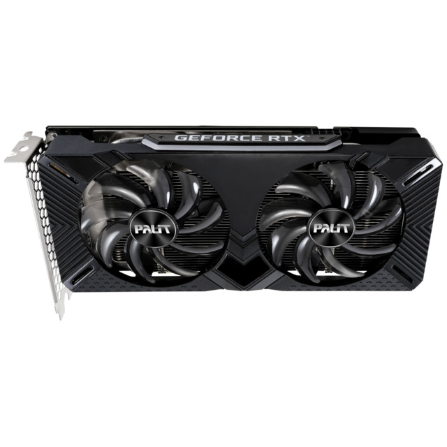 Видеокарта Palit PCI-E PA-RTX2060 DUAL12G NVIDIA GeForce RTX 2060 12288Mb 192 GDDR6 1470/14000 DVIx1 HDMIx1 DPx1 HDCP Ret