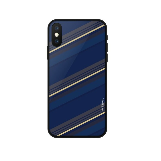 Чехол-накладка Devia Reno Series Case для смартфона iPhone X/XS (Цвет: Blue)