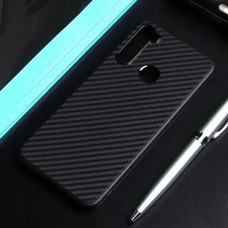 Чехол-накладка под карбон для смартфона Xiaomi Redmi Note 8T, черный