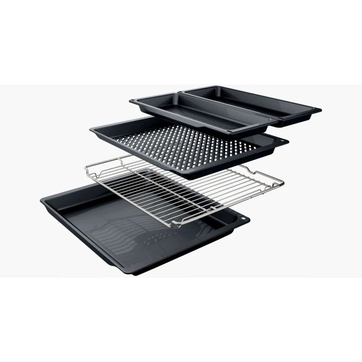 Духовой шкаф Bosch Serie 6 HJG852YT0T, черный