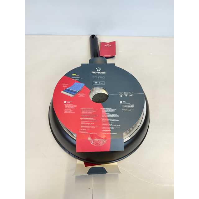 Сковорода Rondell Zorro RDA-1452 (Цвет: Graphite) Сковорода Rondell Zorro RDA-1452 (Цвет: Graphite)