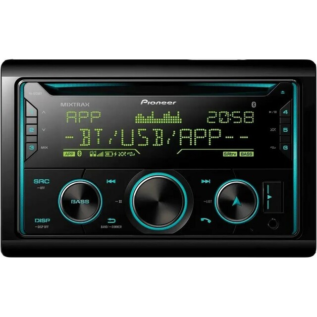 Автомагнитола Pioneer FH-S725BT, черный