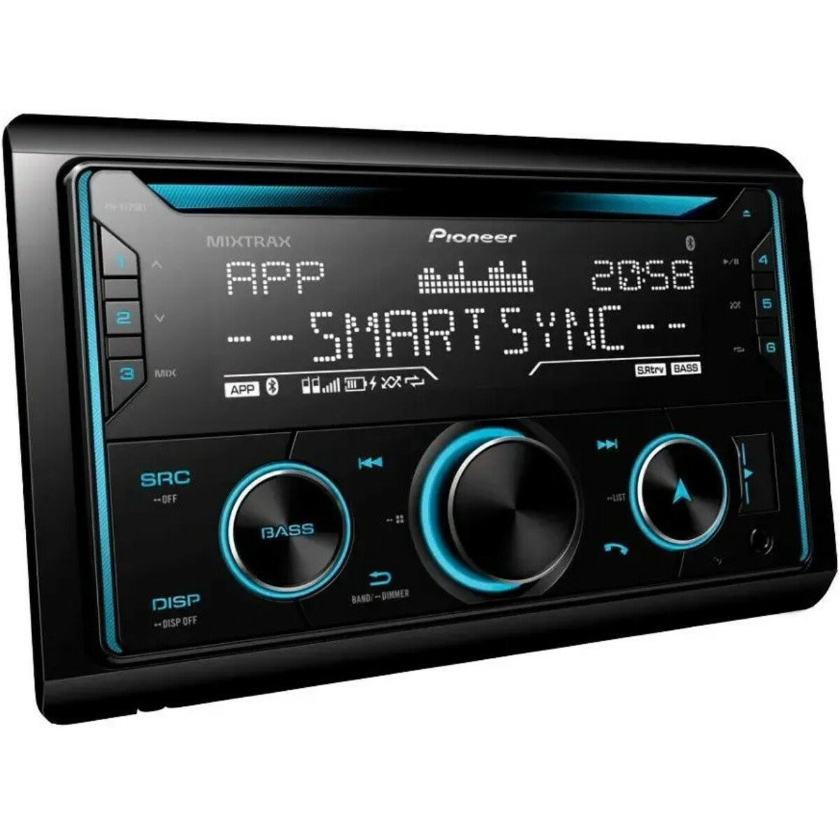 Автомагнитола Pioneer FH-S725BT, черный