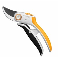 Металлический плоскостной секатор Fiskars Plus PowerLever P751 (Цвет: Orange)
