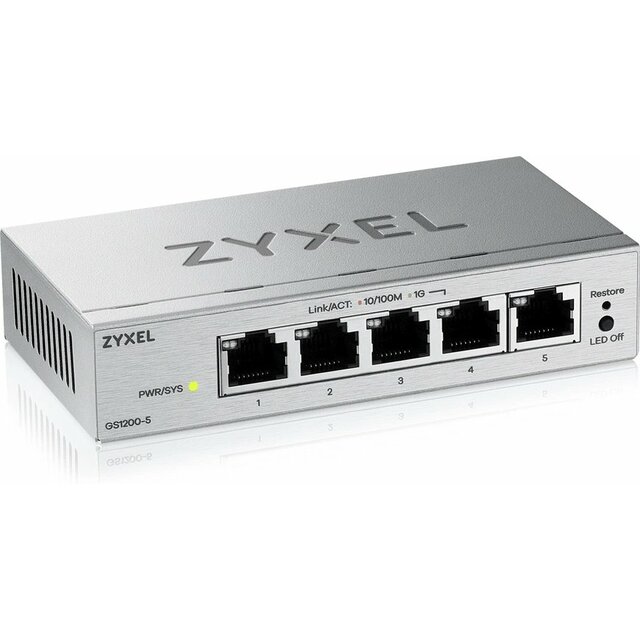 Коммутатор Zyxel GS1200-5V3-EU0101F