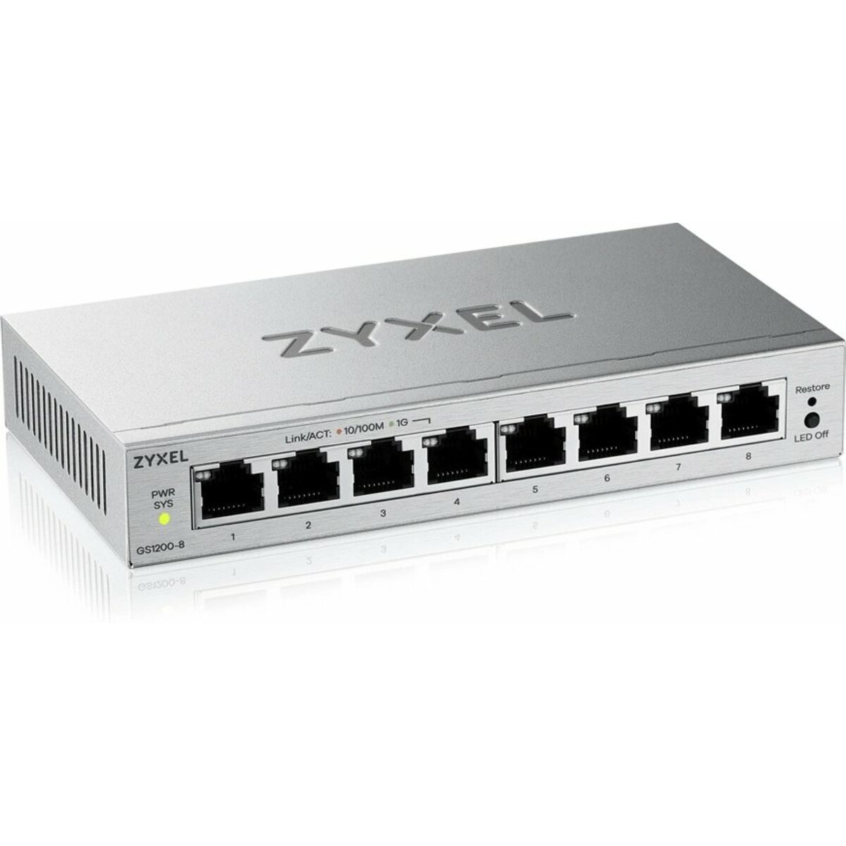 Коммутатор Zyxel GS1200-8V3-EU0101F