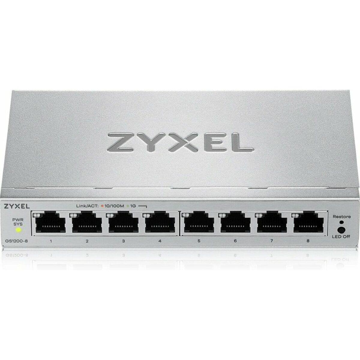 Коммутатор Zyxel GS1200-8V3-EU0101F