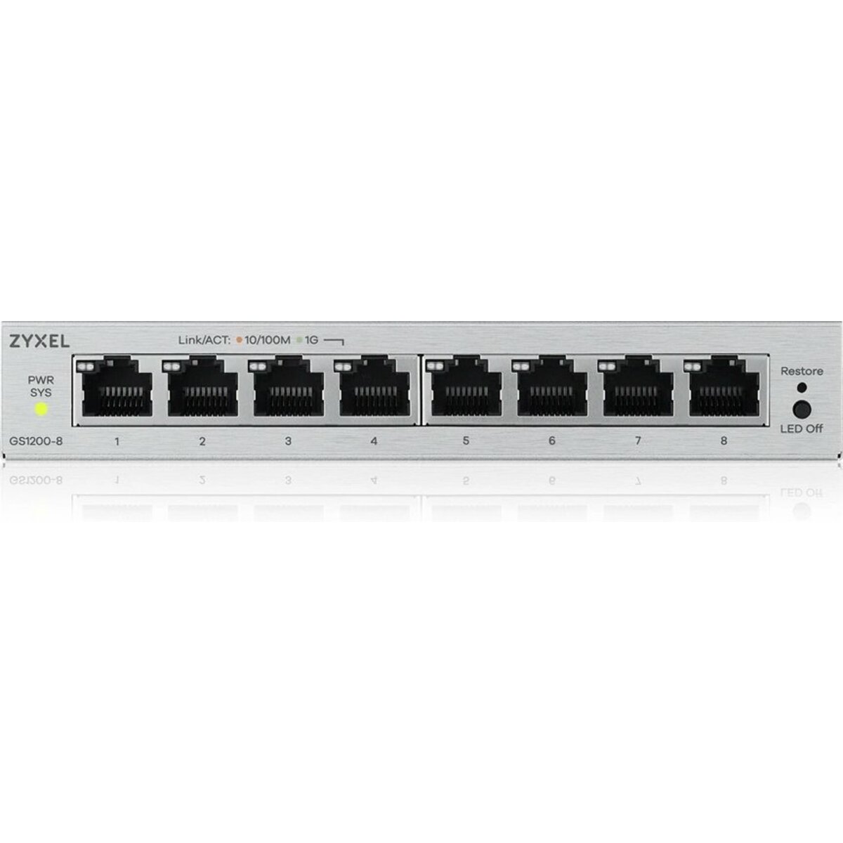 Коммутатор Zyxel GS1200-8V3-EU0101F