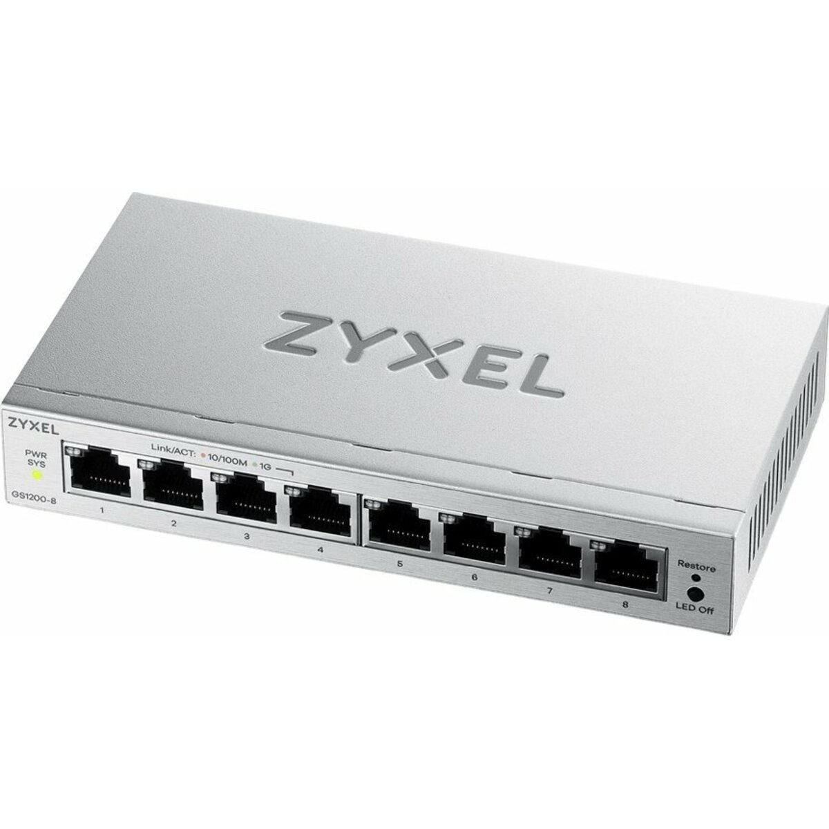 Коммутатор Zyxel GS1200-8V3-EU0101F
