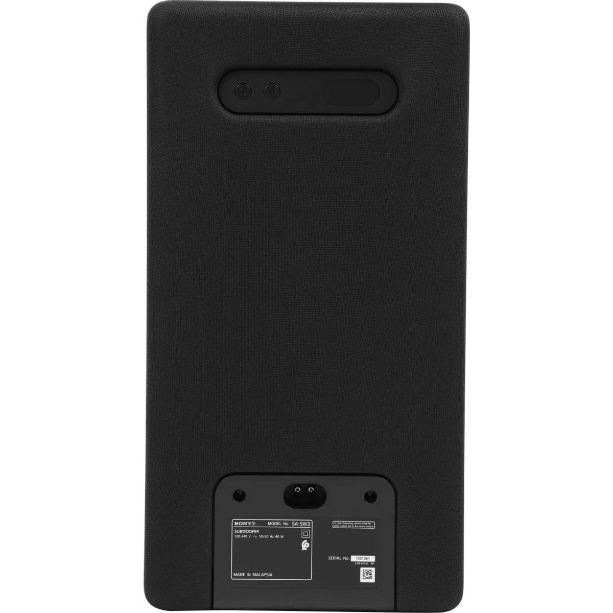 Сабвуфер автомобильный Sony SA-SW3, черный
