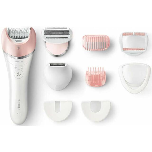 Эпилятор Philips BRE640 / 00 (Цвет: White / Pink)