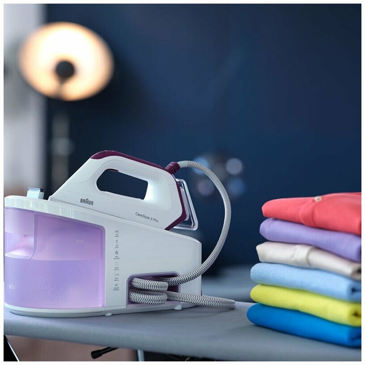 Парогенератор Braun IS3155VI SS (Цвет: White/Purple)