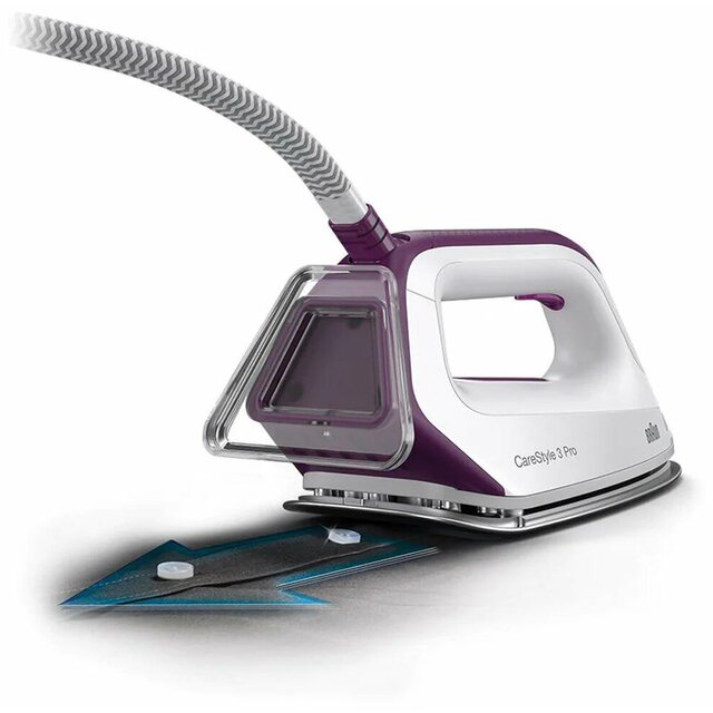 Парогенератор Braun IS3155VI SS (Цвет: White / Purple) Парогенератор Braun IS3155VI SS (Цвет: White / Purple)