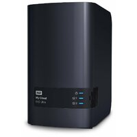 Сетевое хранилище NAS WD 8Tb WDBSHB0080JCH-EEUE My Cloud EX2 Ultra 2xDi (WDBSHB00) 0074938