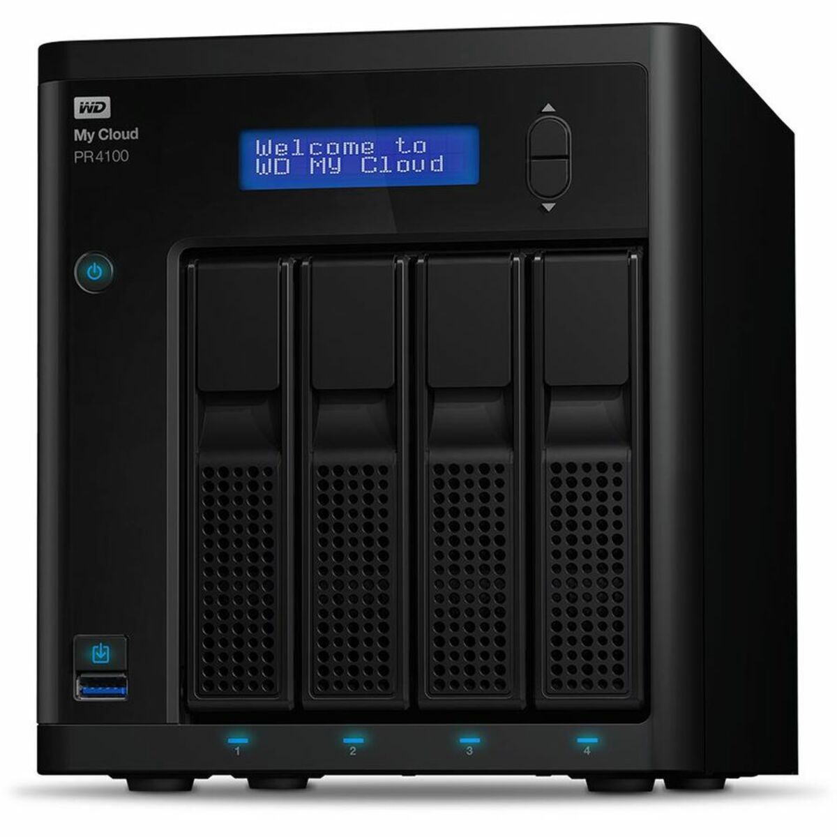 Сетевое хранилище NAS WD 8Tb WDBKWB0080KBK-EEUE MY CLOUD PR4100 4xDisk (WDBKWB00) 0074941