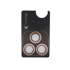 Защитное стекло для камеры Comma Eagle Eyes Series AR Lens Protector для iPhone 17 Pro/17 Pro Max (Цвет: Orange)