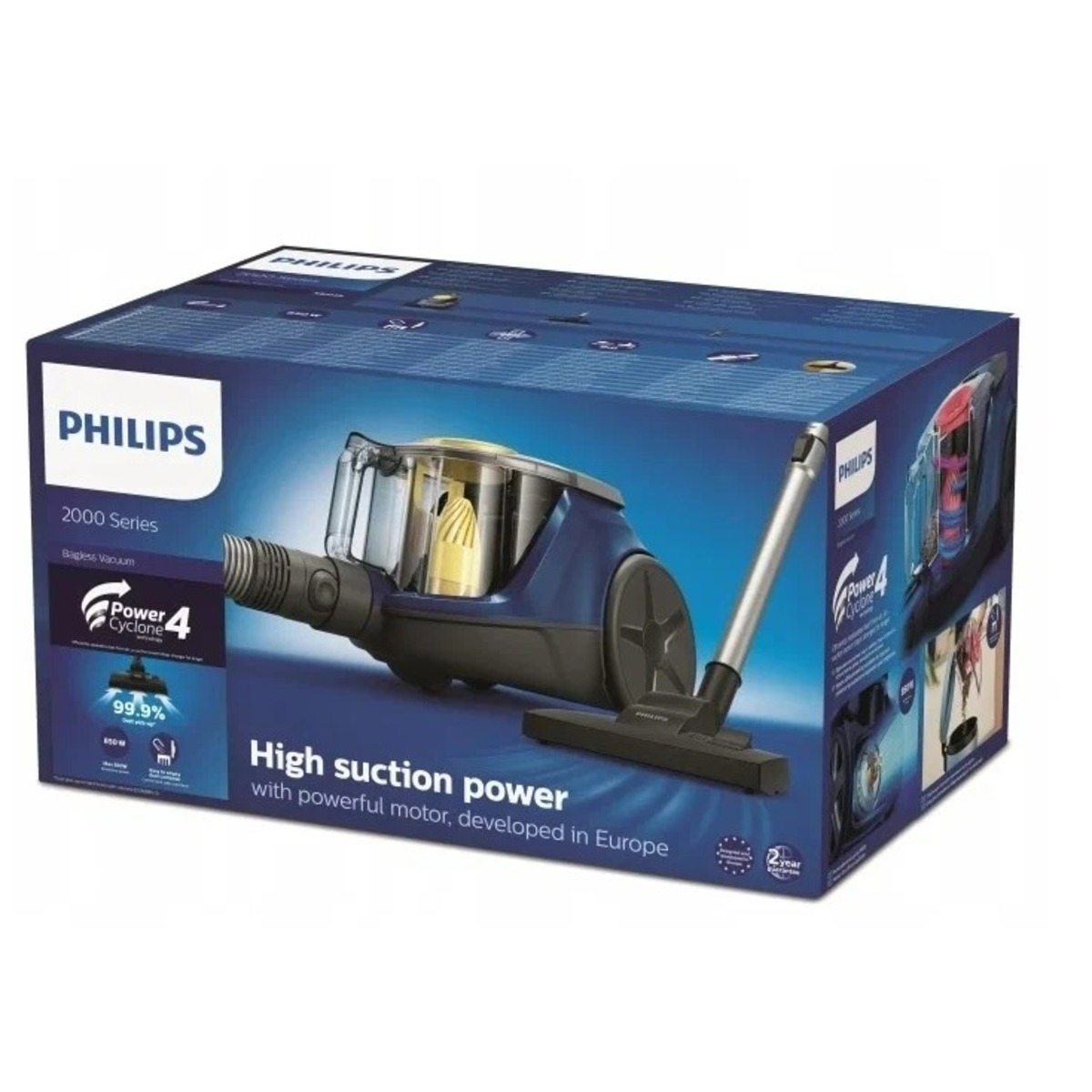 Пылесос Philips XB2125/09 (Цвет: Blue/Yellow)