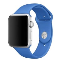 Ремешок силиконовый для Apple Watch 38/40 mm (Цвет: Blue)