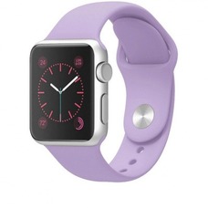 Ремешок силиконовый для Apple Watch 38 / 40 mm (Цвет: Lilac)